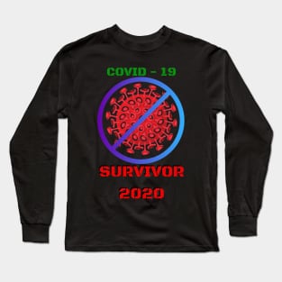 COVID 19 Survivor Long Sleeve T-Shirt